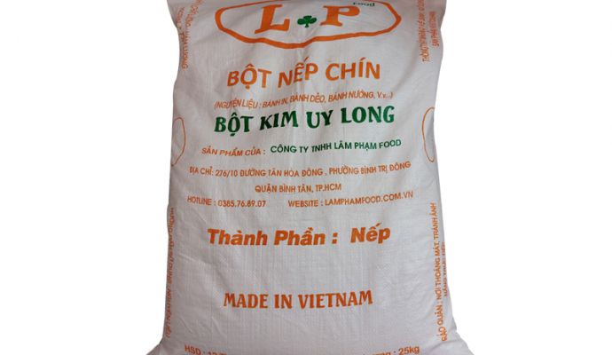 Bột nếp chín nhãn cam